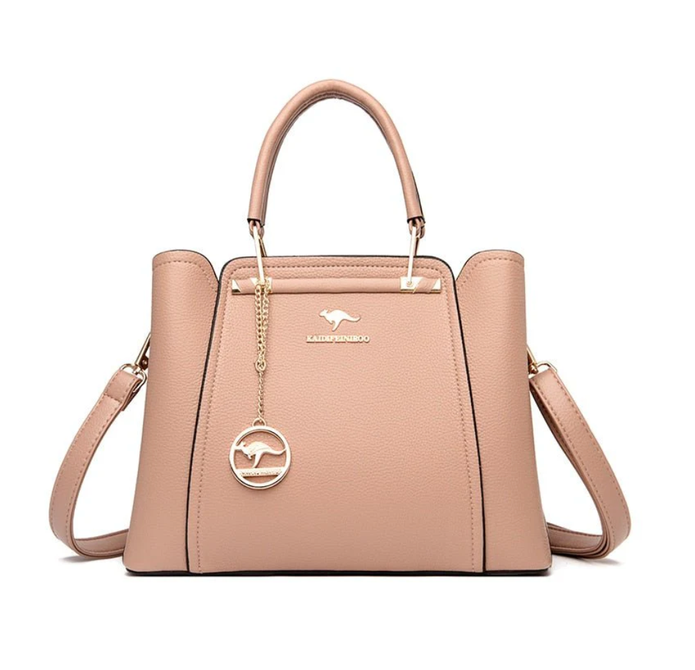 Bolsa Média Feminina de Couro Belle Éclat - Loja Vitrine Prime