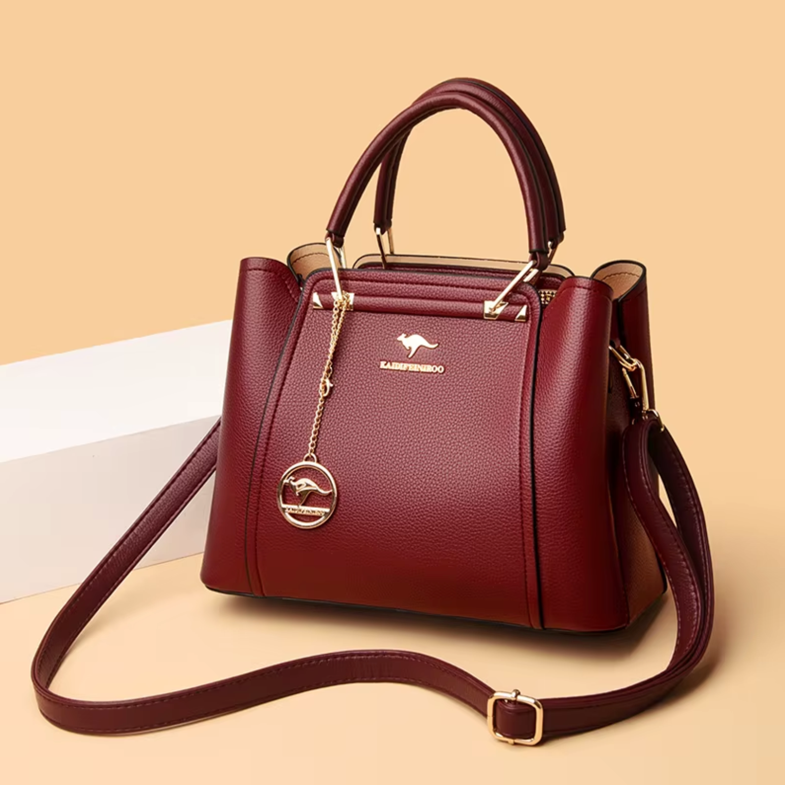 Bolsa Média Feminina de Couro Belle Éclat - Loja Vitrine Prime
