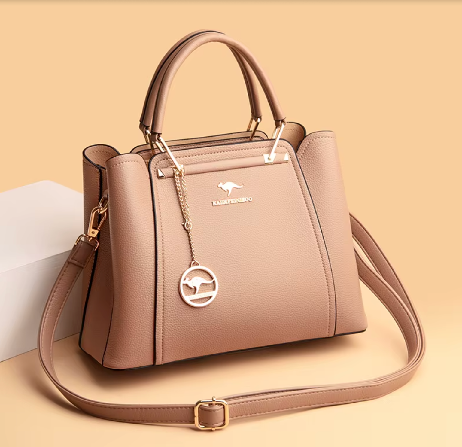 Bolsa Média Feminina de Couro Belle Éclat - Loja Vitrine Prime