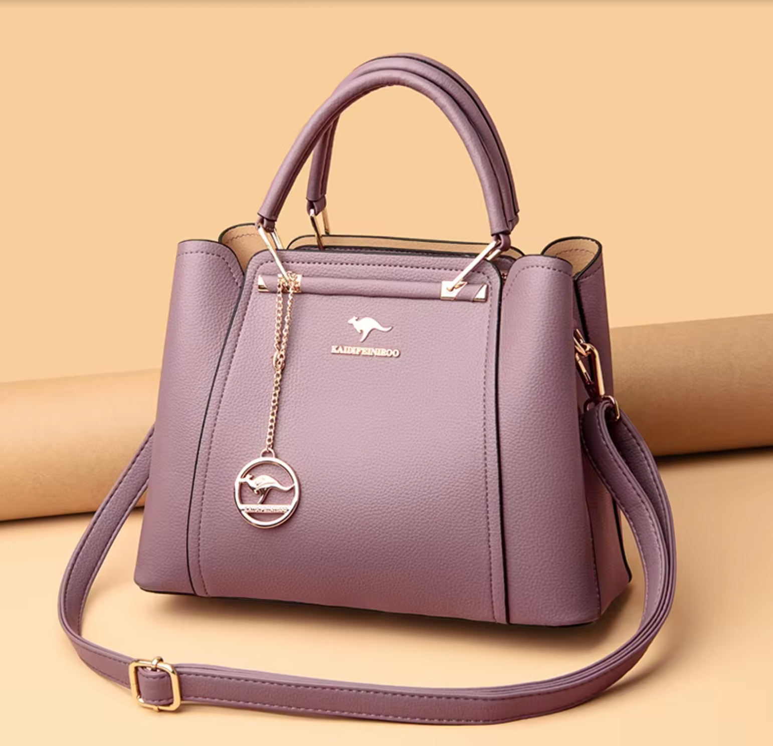 Bolsa Média Feminina de Couro Belle Éclat - Loja Vitrine Prime