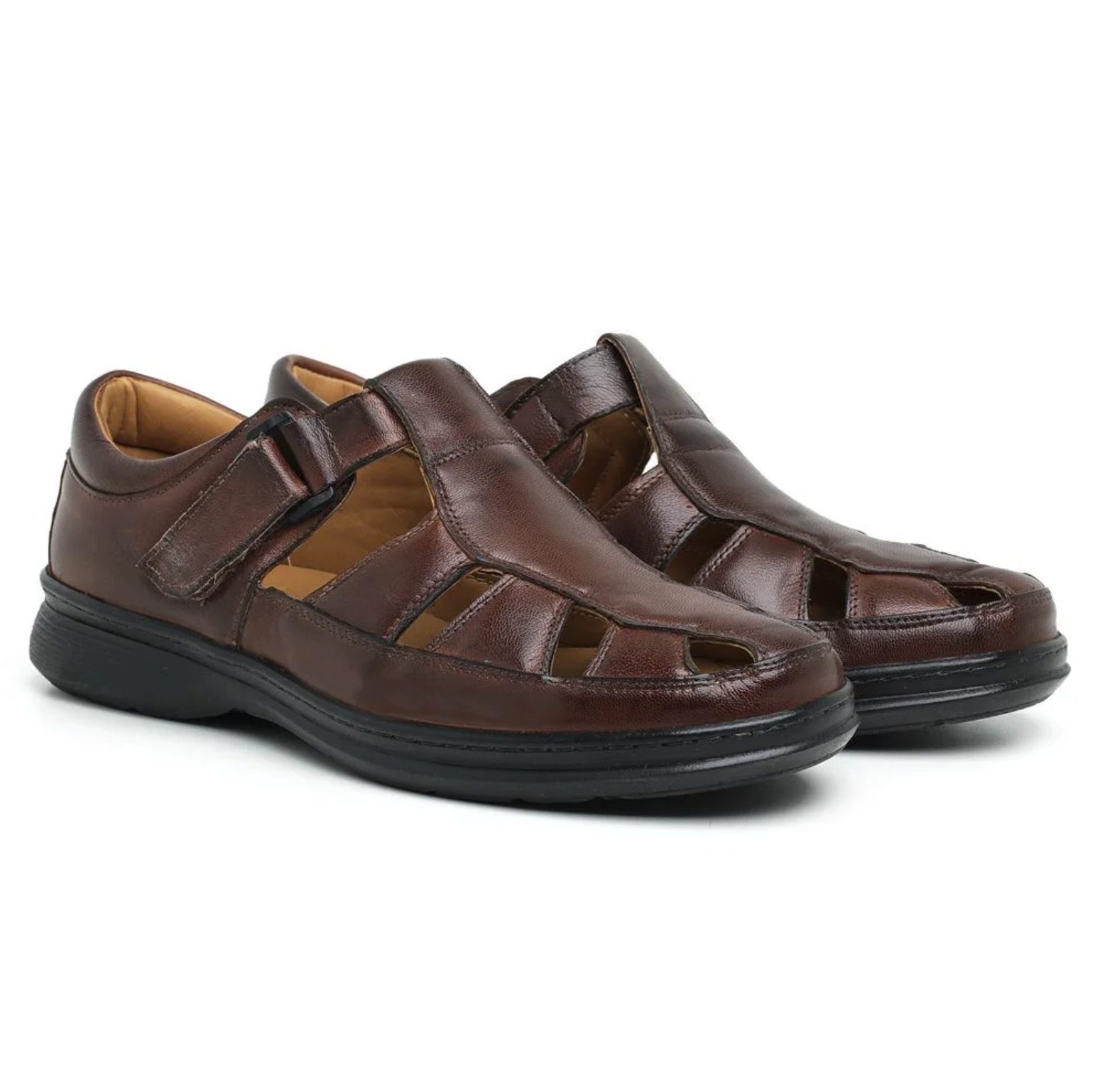 Sandália Masculina Couro Legítimo Classic