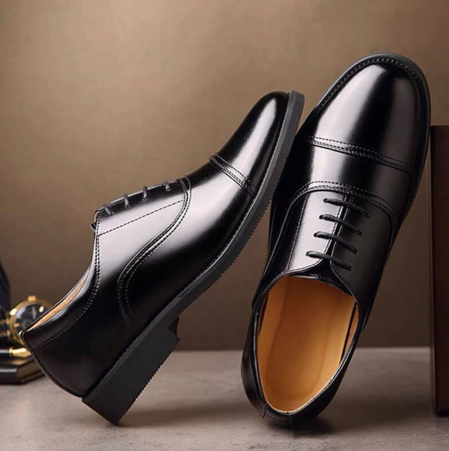Sapato Social de Couro Masculino Vanguard