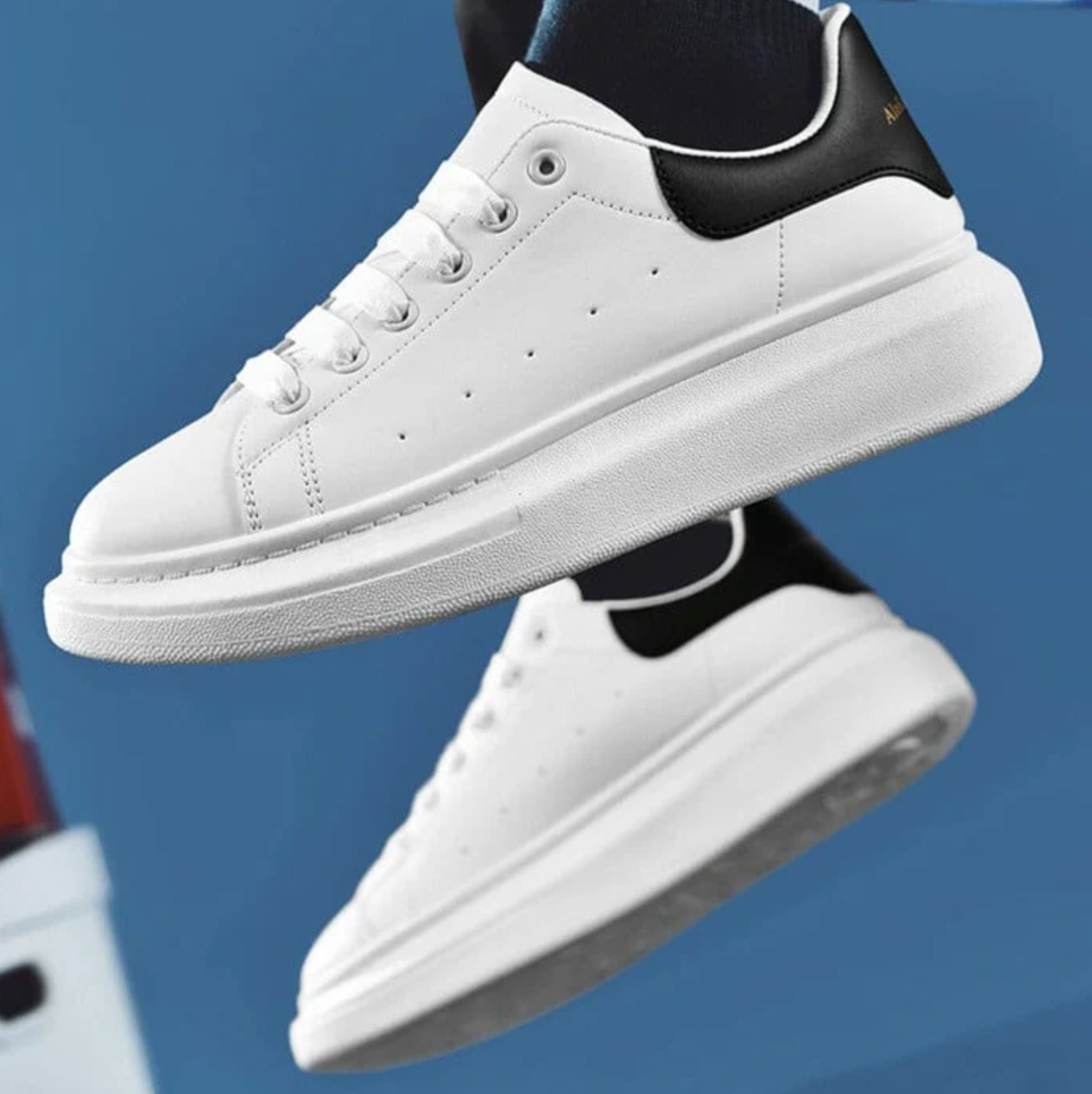 Tênis Masculino Casual de Couro Vanguard
