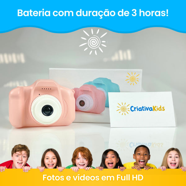 Câmera Digital Infantil Kids PRO