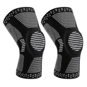 Kit 2 Joelheiras Leg ProtectFlex | Protetora, Articulada e Ajustável