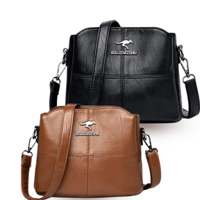 Bolsa Couro Genuíno Italiano Luna [PAGUE 1, LEVE 2]