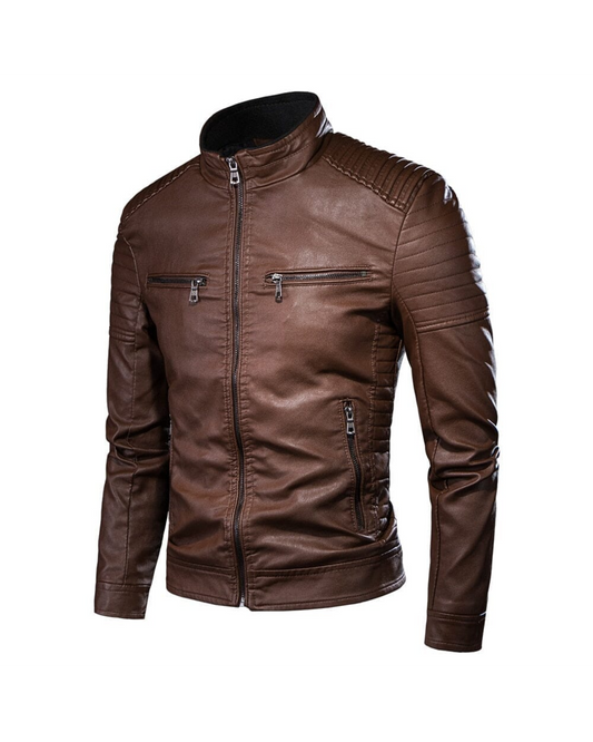Jaqueta Masculina Couro Italiana - Loja Vitrine Prime