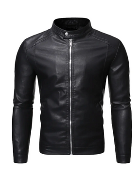 Jaqueta Masculina de Couro Classic - Loja Vitrine Prime