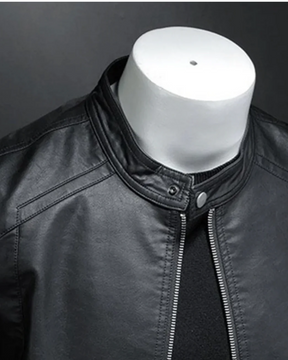 Jaqueta Masculina de Couro Classic - Loja Vitrine Prime