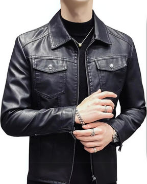 Jaqueta Masculina de Couro Street - Loja Vitrine Prime